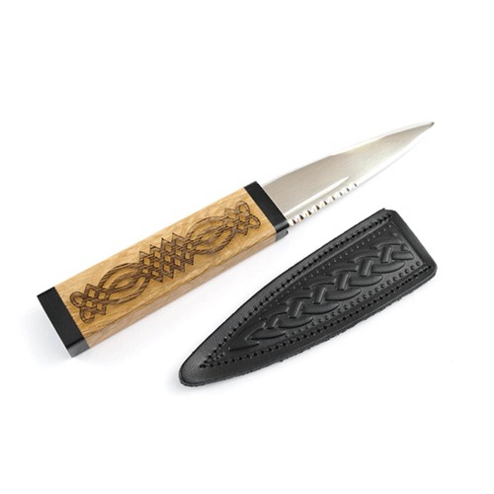 Glen Esk Sgian Dubh: Scottish Oak