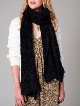 Fuzzy Wrap Scarf