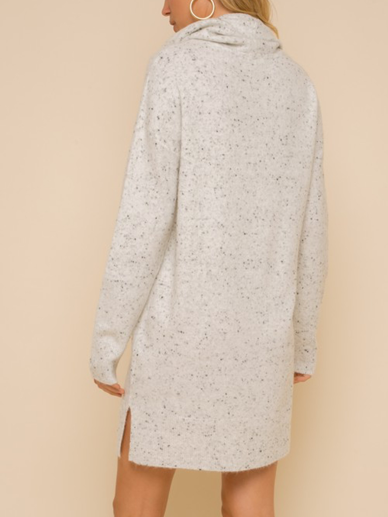 Hem & Thread Soft Spackle Sweater Dress