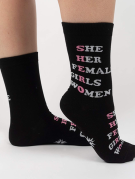 SHERO Women's Crew Socks