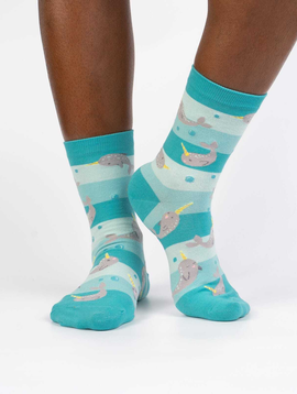 Unicorn of the Sea Women's Crew Socks