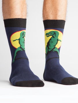 T-Rex Men's Crew Socks