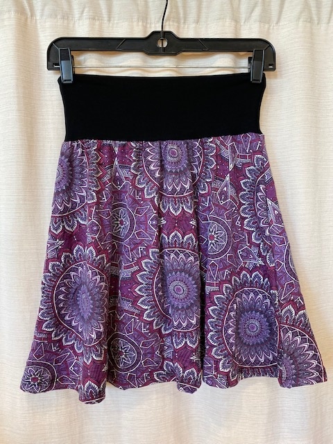 Zahara Short Band Skirt Mystic Circles