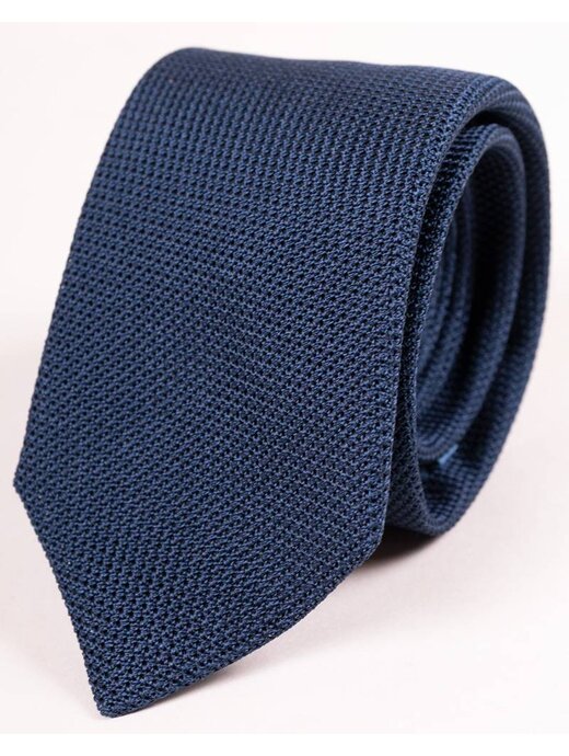 Seize sur Vingt Navy Textured Tie
