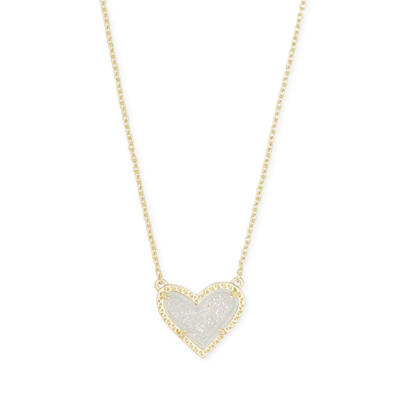 Ari Heart Short Pendant - Bling Glamour