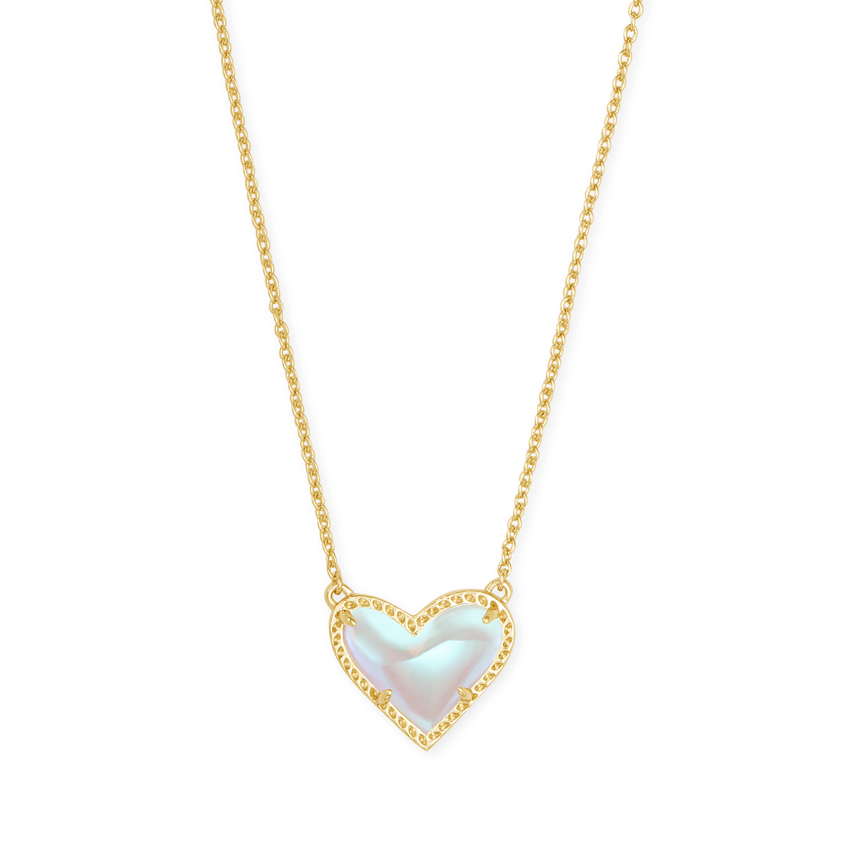 Ari Heart Short Pendant - Bling Glamour