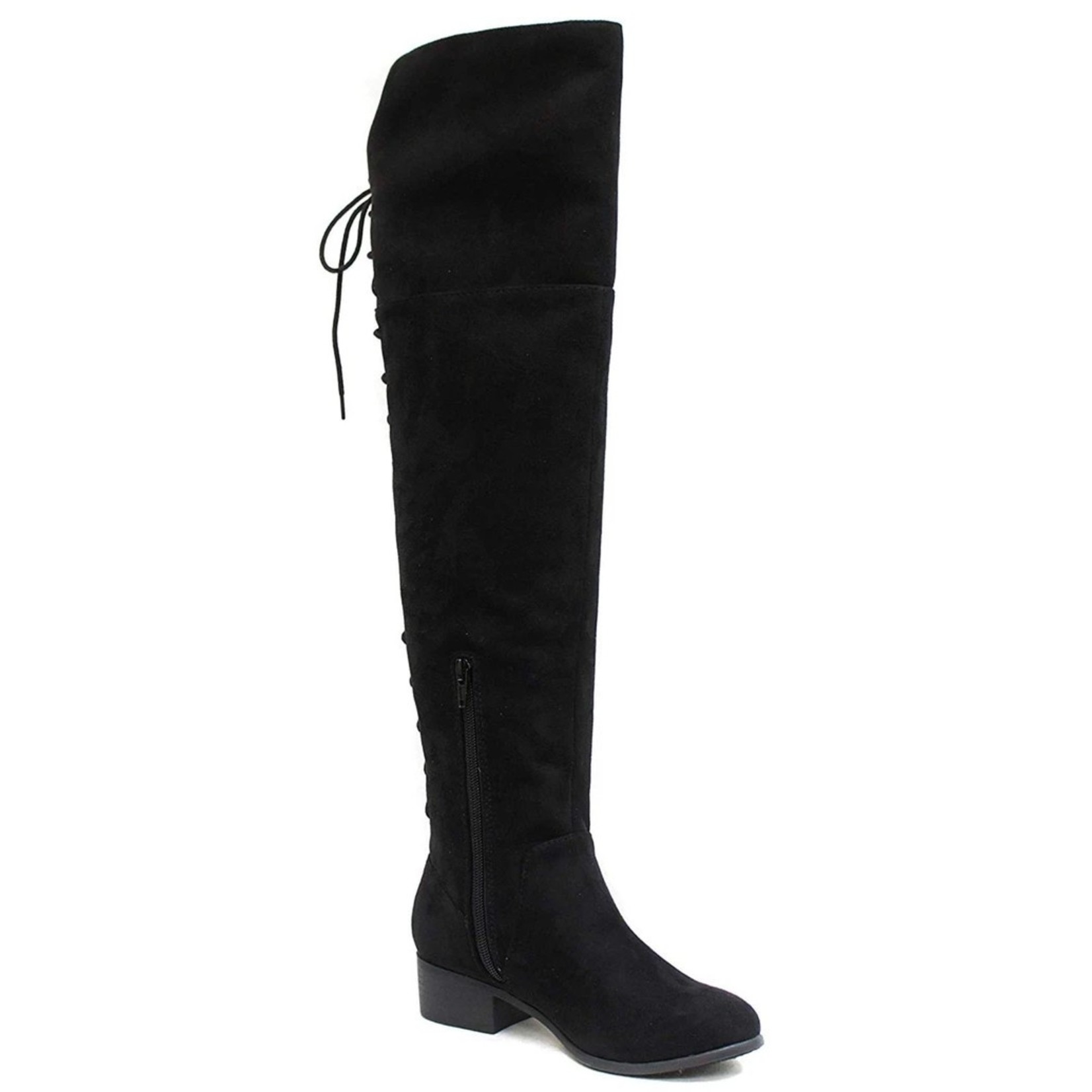 The Barbara Over The Knee Boot - Black