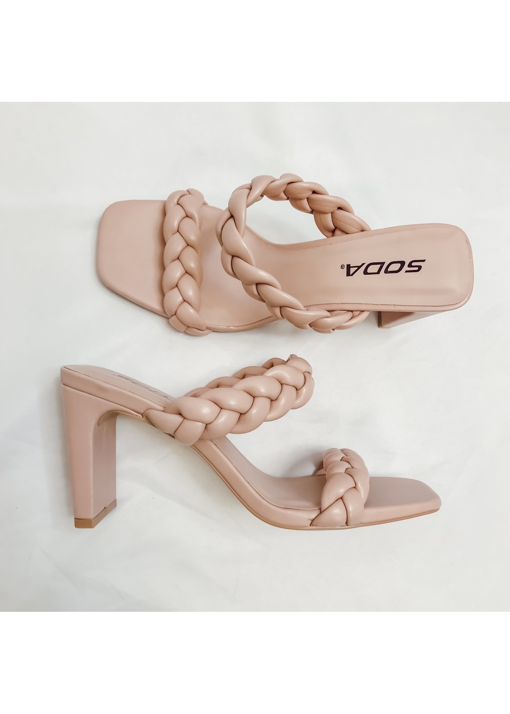 Double Strap Heel - Bling Glamour