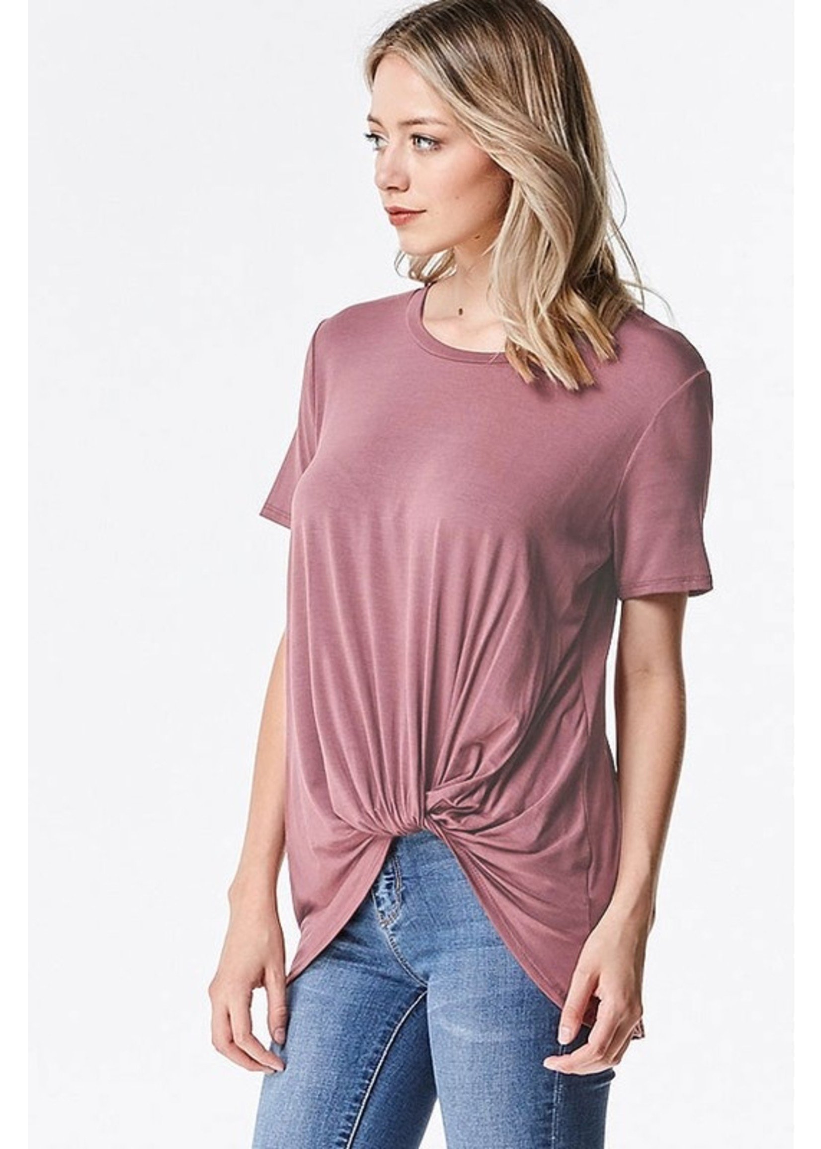 The Must Have Twisted Hem Tee