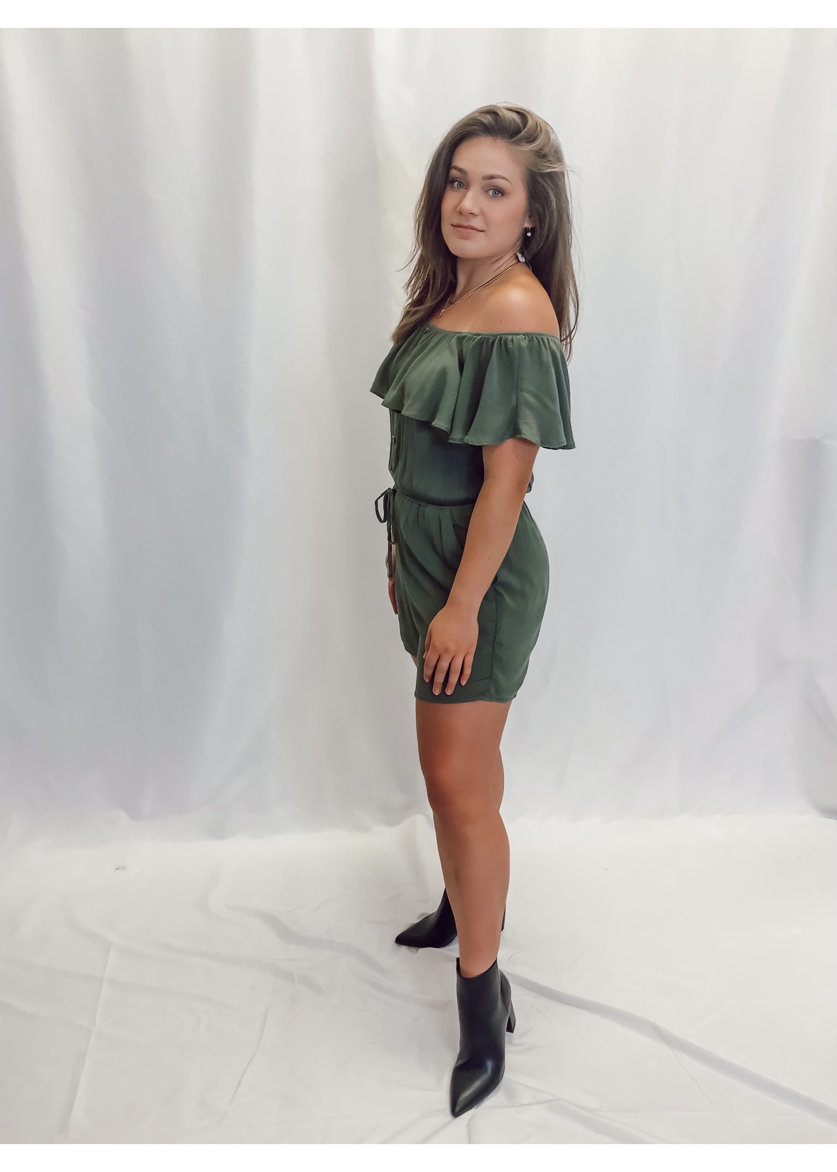 The Everleigh Off The Shoulder Romper