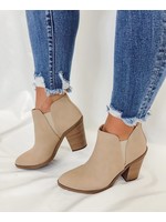The Adele Faux Leather Booties