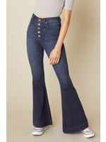 The Northwest Button Fly Flare Jeans