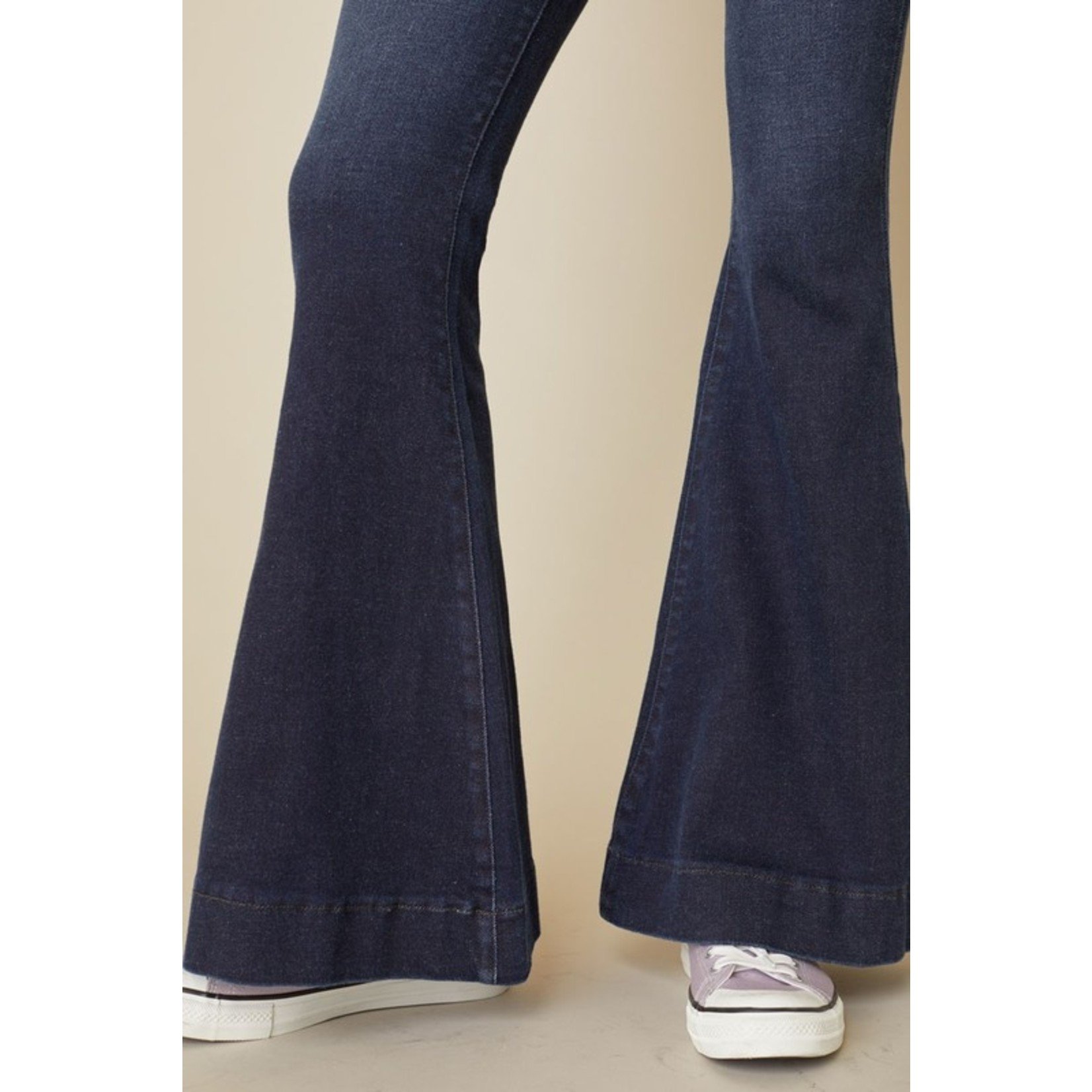 The Northwest Button Fly Flare Jeans