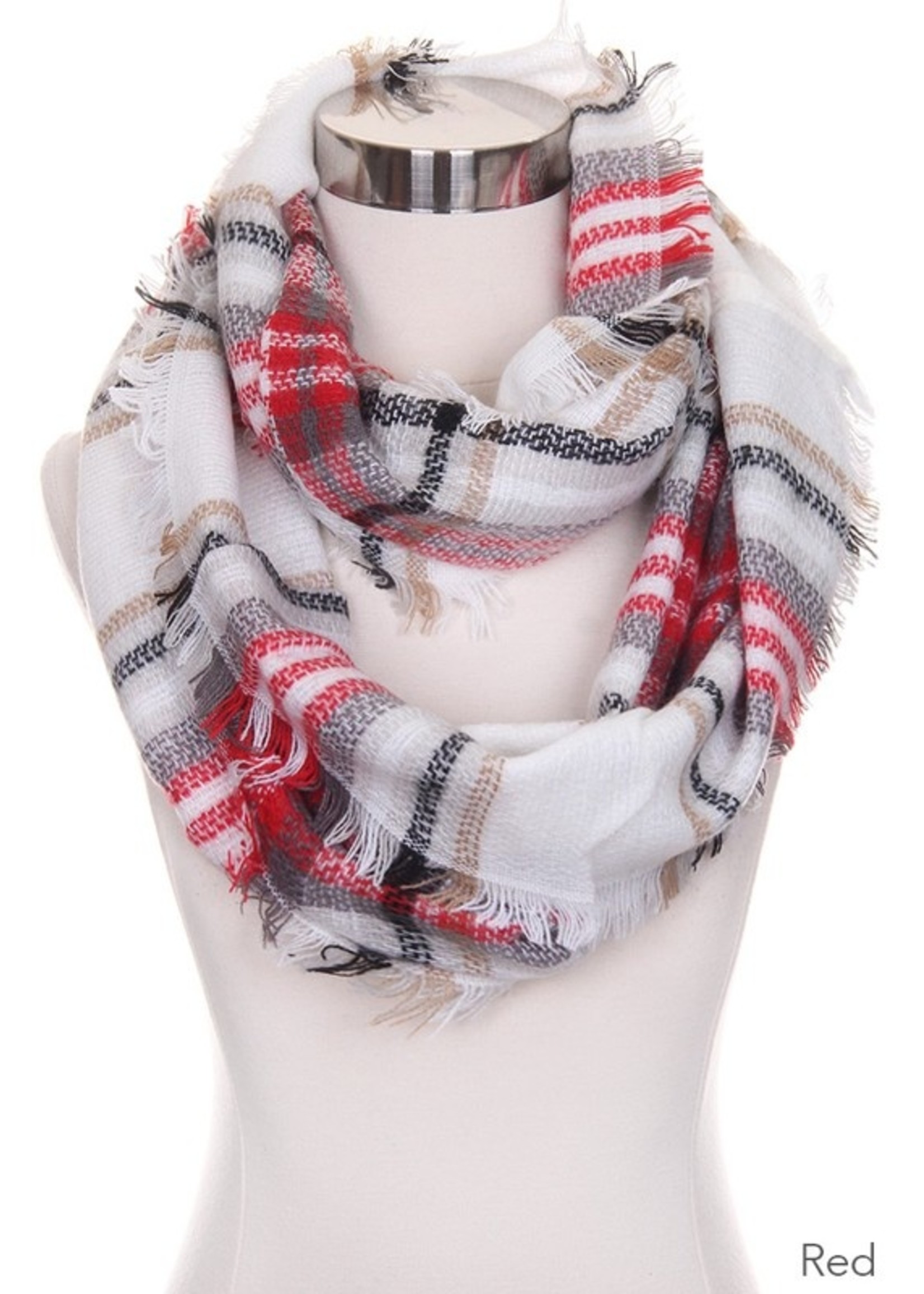 The Parkside Plaid Infinity Scarf