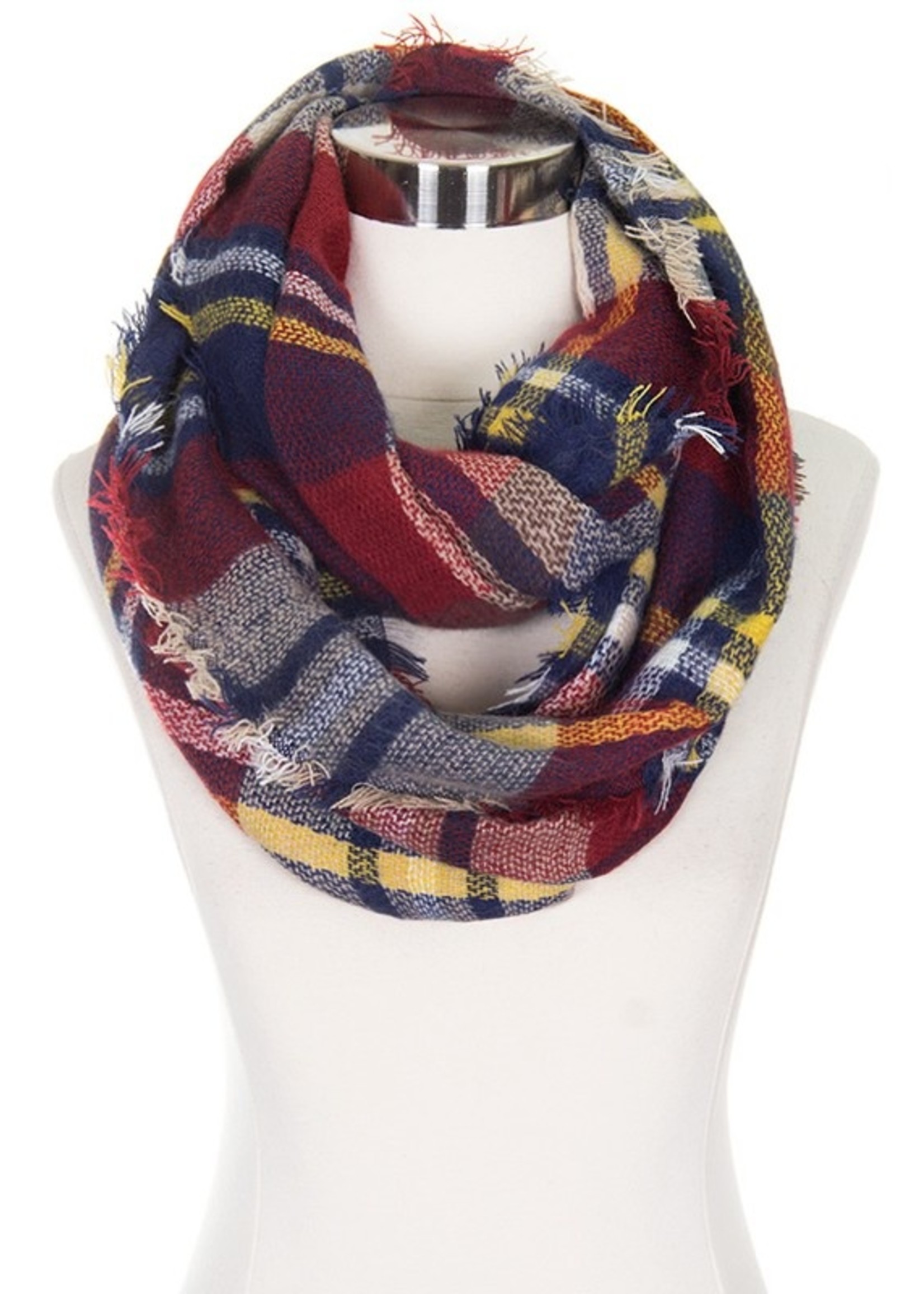 The Parkside Plaid Infinity Scarf