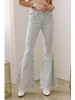 The Ryan Striped Super Flare Jeans