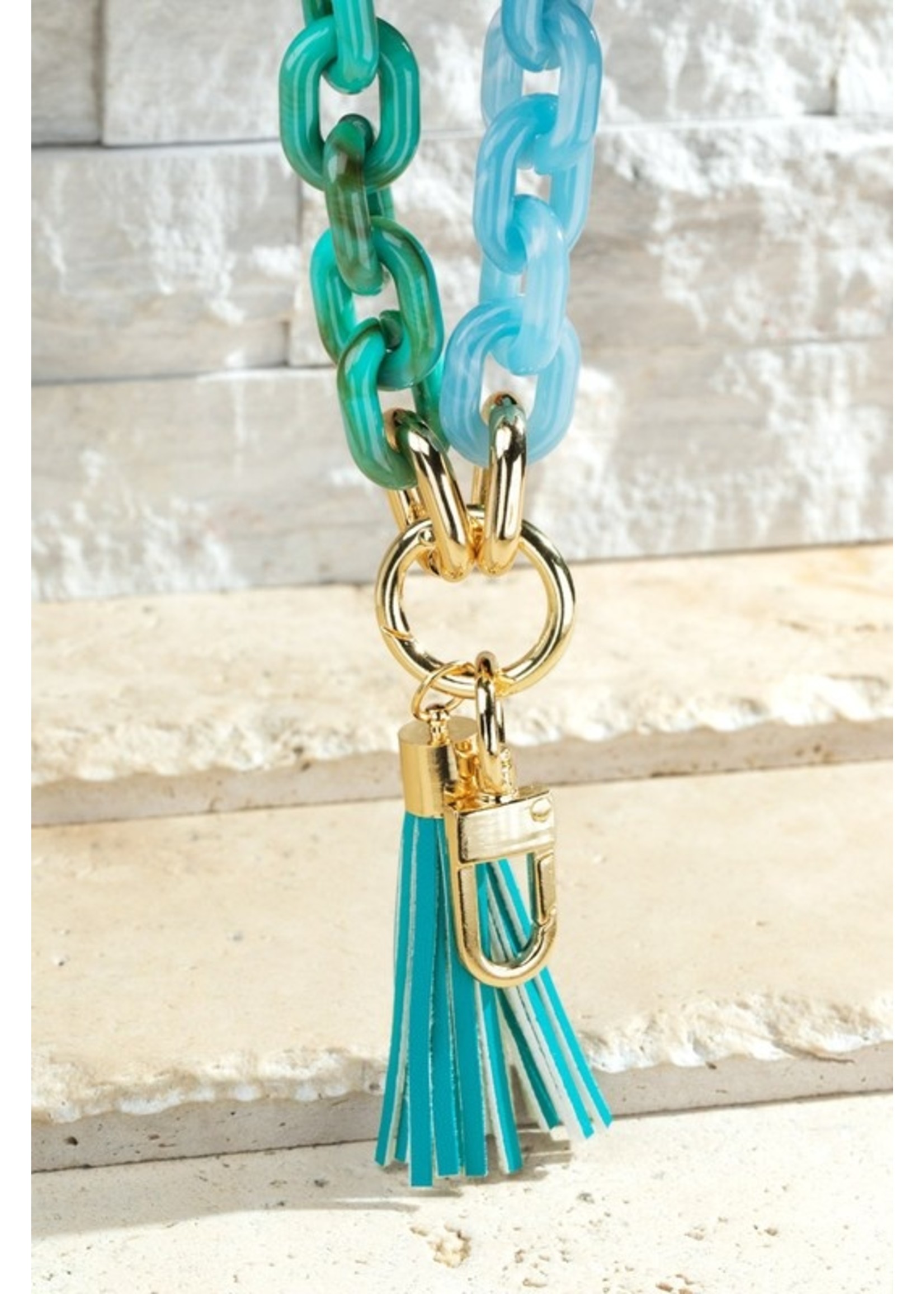The Sidney Chain Link Keychain