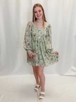 The Beautiful Soul Floral Babydoll Dress