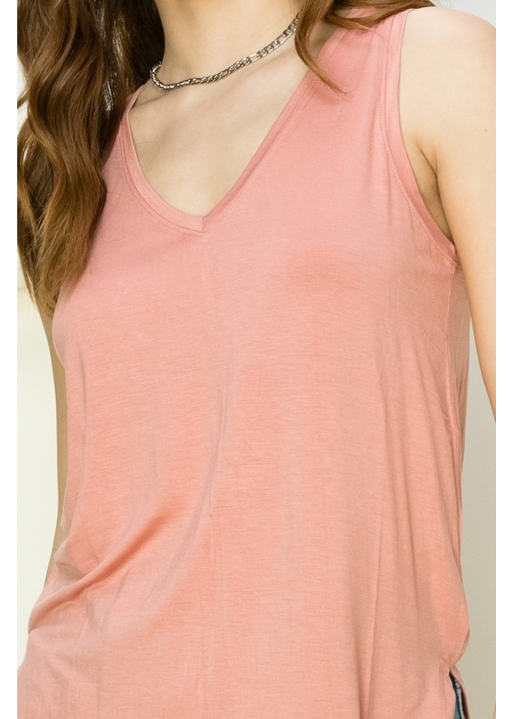 The Call Me Yours V-Neck Tank