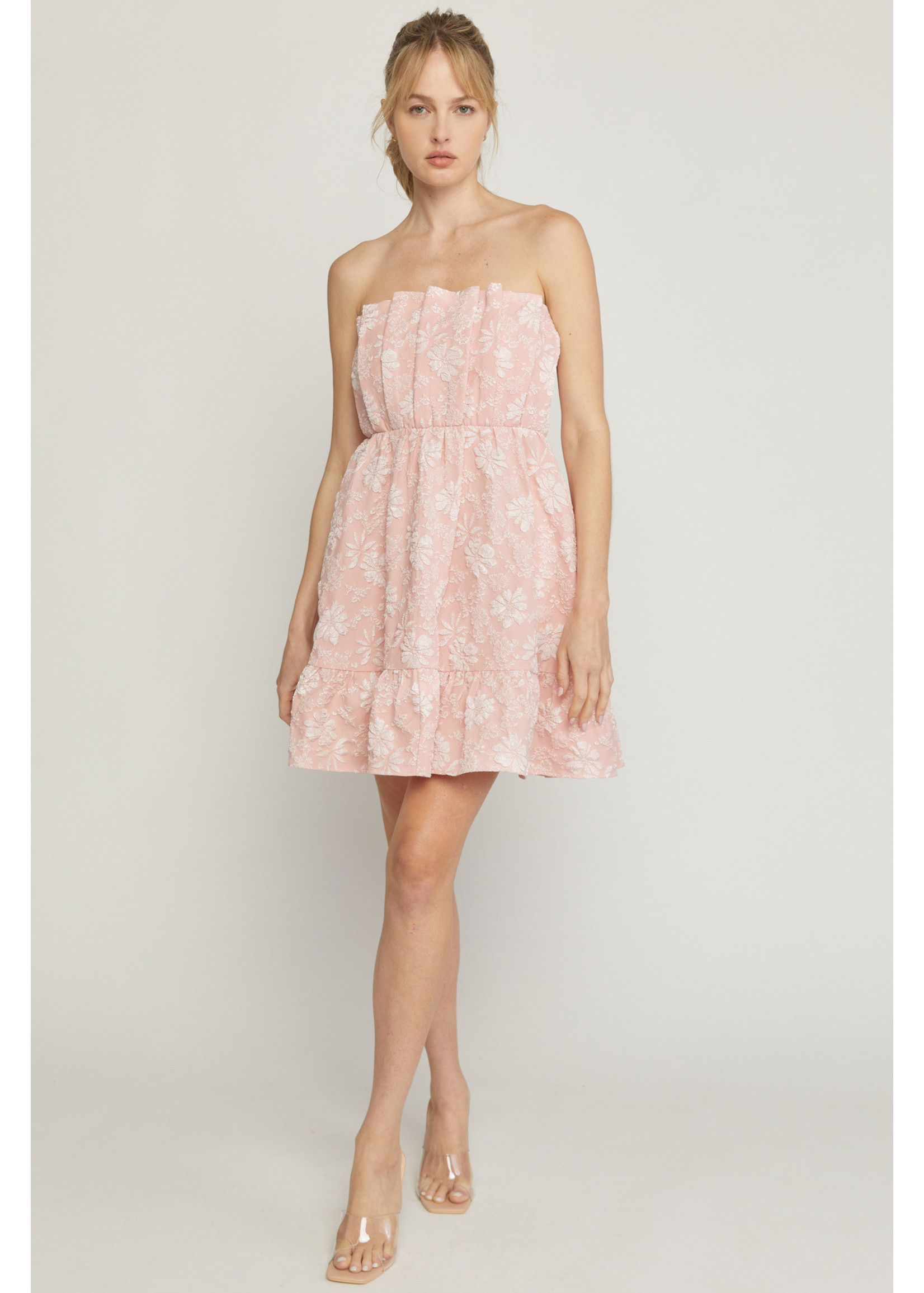 The Waldorf Pleated Floral Dress
