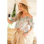 The Emily Floral Print Top
