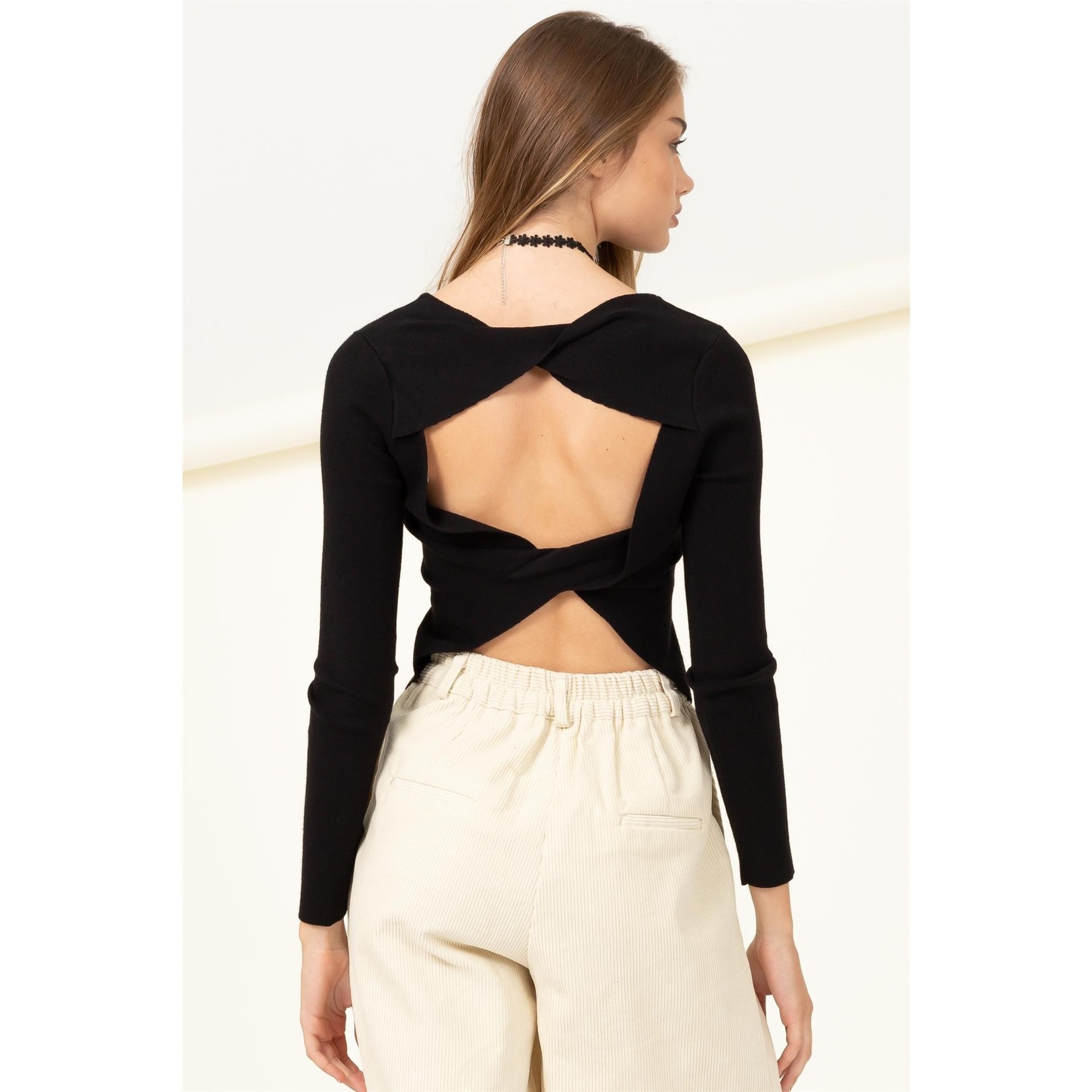 The Nellie Twist Back Top