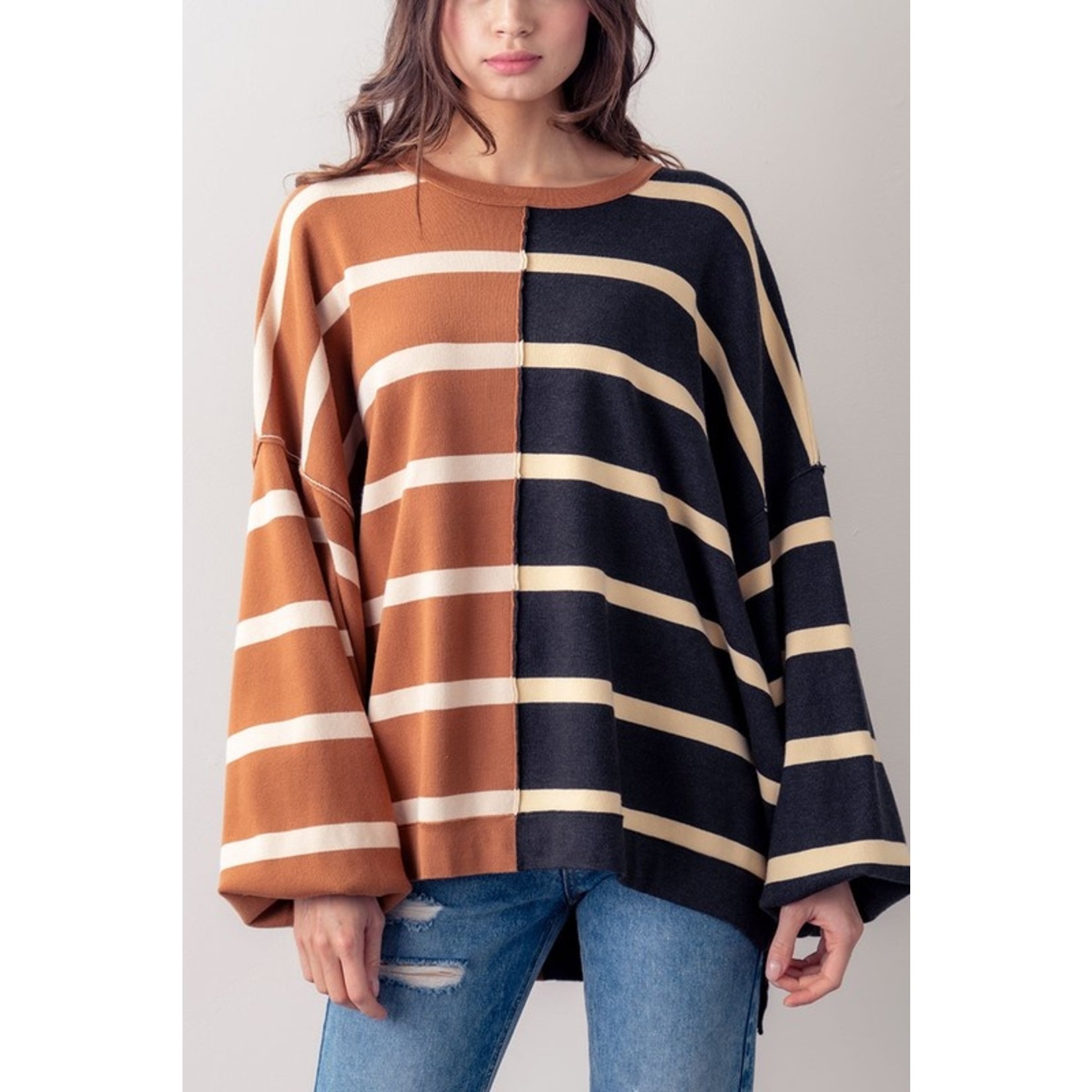 The Colson Stripe Sweatshirt