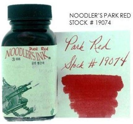 Noodler's Noodler's Park Red - 3oz Bottled Ink