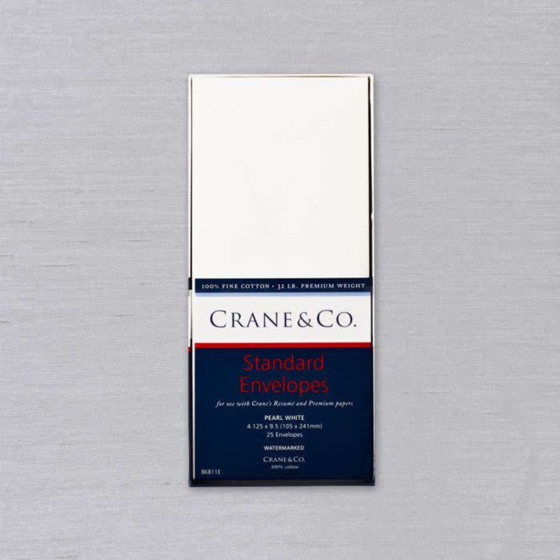 Crane Crane Pearl White #10 Premium Envelope