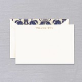 Crane Crane Ecru Gold Regency Thank You Card