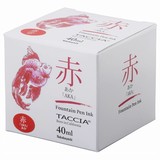 Taccia Taccia Aka Red - 40ml Bottled Ink