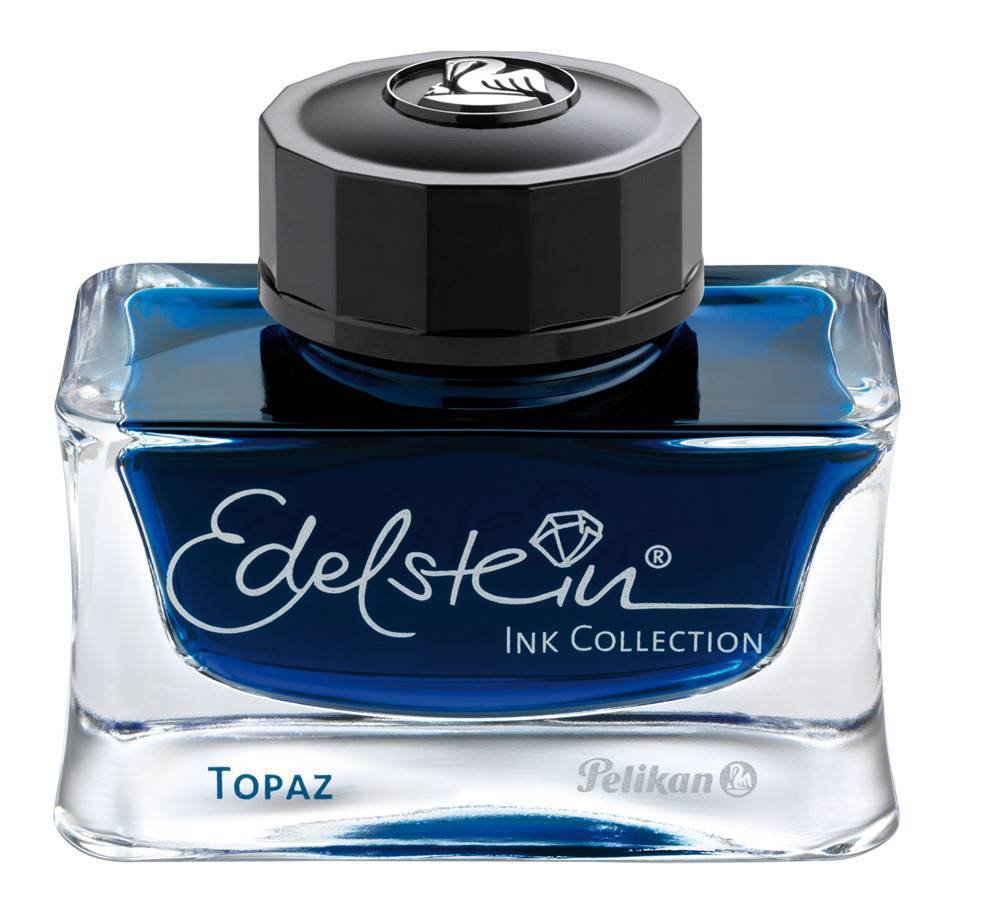 Pelikan Edelstein Topaz Blue 50ml Bottled Ink Dromgoole S Fine Writing Instruments