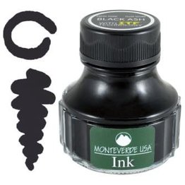 Monteverde Monteverde Black Ash - 90ml Bottled Ink