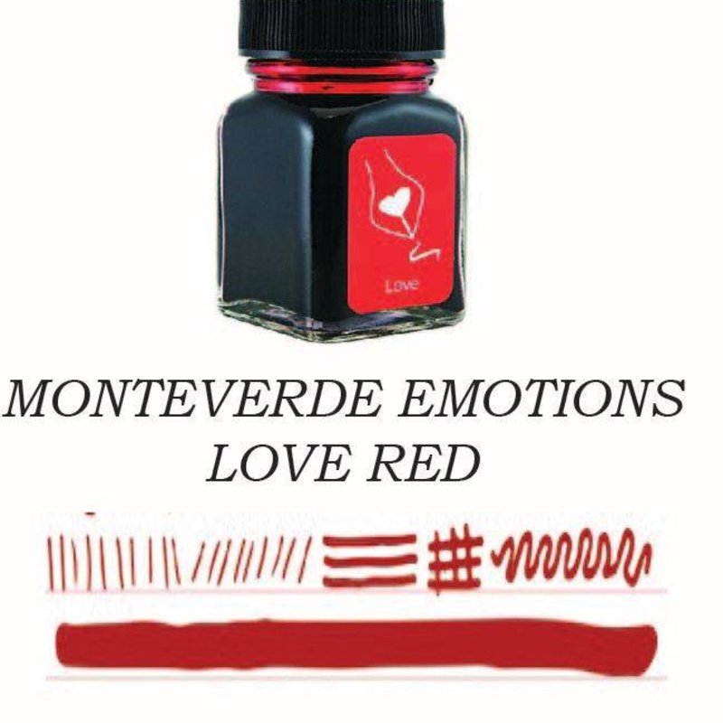 Monteverde Monteverde Love Red - 30ml Bottled Ink