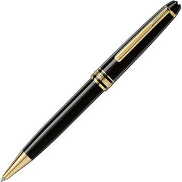 Montblanc Montblanc Meisterstuck Classique Black with Gold Plated Trim Ballpoint