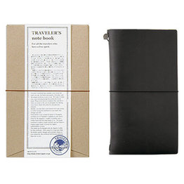Traveler's Traveler's Notebook Regular Size Black