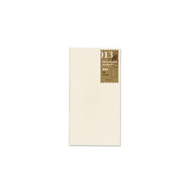 Traveler's Traveler's Notebook #013 Regular Refill Lightweight Paper