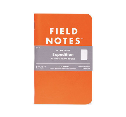 Field Notes Field Notes Notebook - Expedition Dot Grid (3-Pack)