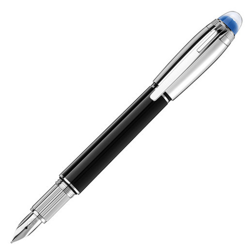 montblanc starwalker blue planet fountain pen