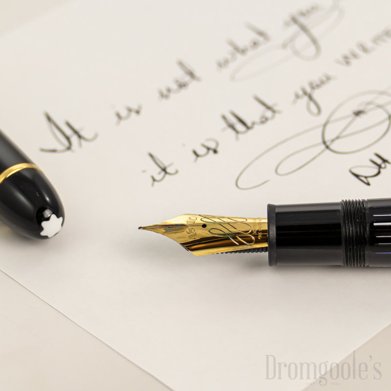 Montblanc 149 calligraphy review hotsell