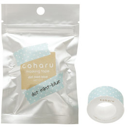 Coharu Coharu Washi Tape Dot Mint Blue