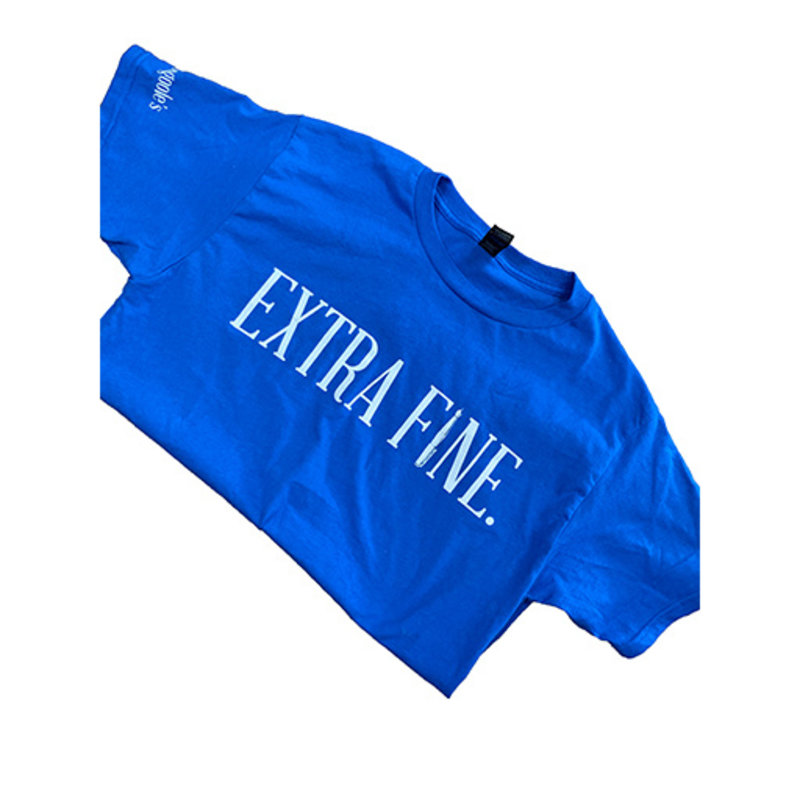 Dromgoole's Dromgoole's Royal Blue Extra Fine T-Shirt
