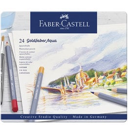 Faber-Castell Faber-Castell Goldfaber Aqua Watercolor Pencils - Set of 24