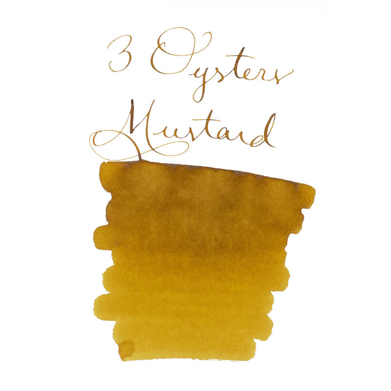 3 Oysters 3 Oysters Delicious Mustard - 38ml Bottled Ink