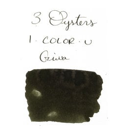 3 Oysters 3 Oysters I-Color-U Giwa Dark Green - 38ml Bottled Ink