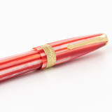 Conway Stewart Red Candy Spaghetti Fountain Pen