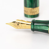 Conway Stewart Emerald Green Spaghetti Fountain Pen