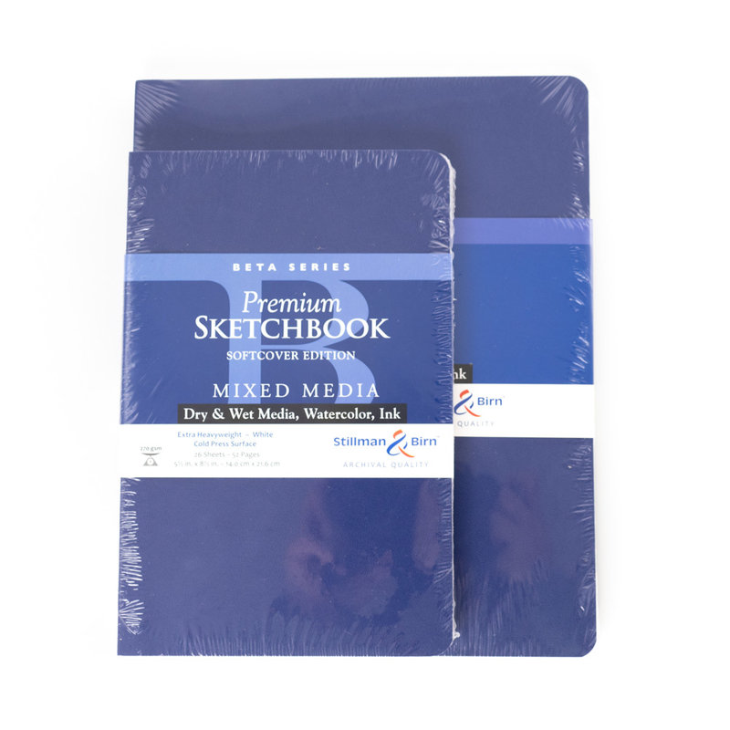 Stillman & Birn Stillman & Birn Beta Series Softcover Sketchbook, 8" x 10"