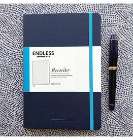 Endless Works Endless Works Recorder A5 Notebook - Deep Ocean