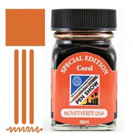 Monteverde Monteverde LA Pen Show Coral - 30ml Core Bottled Ink
